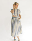 The Cammy Stripe Top + Skirt Set - Sold Separately