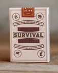 The Survival Playing Cards by Bradley Mountain
