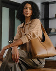 The Carmen Recycled Vegan Leather Shoulder Bag