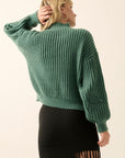 The Celeste Eyelet Detail Knit Sweater
