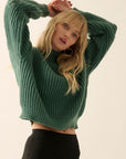 The Celeste Eyelet Detail Knit Sweater