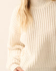 The Celeste Eyelet Detail Knit Sweater