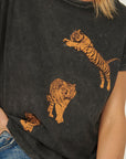 The Leaping Tiger Vintage Wash Tee