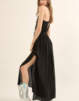 The Charli Embroidered Maxi Dress