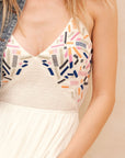 The Charli Embroidered Maxi Dress
