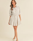 The Chelsea Button Down Shirt Dress