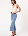 The Classic Flare Cropped Denim by Rolla's