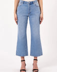 The Classic Flare Cropped Denim by Rolla's