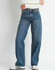 The Layla Dark Denim Relaxed Straight Leg Jeans