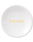 The Mrs. Ceramic Ring Dish & Earrings