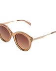 The Ellis Sahara White Gold Sunglasses by Komono
