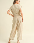 The Emery Stone Gauze Jumpsuit