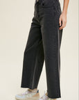 The Emery Wide Leg Denim Pants