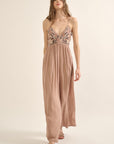 The Evelyn Embroidered Jumpsuit