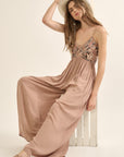 The Evelyn Embroidered Jumpsuit