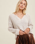 The Tallulah Marbled Sweater