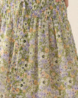 The Fiori Floral Chiffon Top + Maxi Skirt Set - Sold Separately