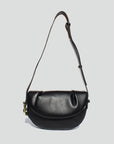 The Fleur Half Moon Crossbody Bag