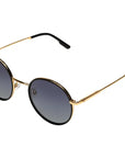 The Jude Gold Black Sunglasses by Komono