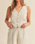 The Gracie Vest + Shorts Set - Sold Separately