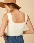 The Graycee Wide Strap Brami Top