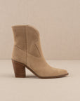 The Harmony Khaki Western Booties