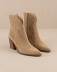 The Harmony Khaki Western Booties