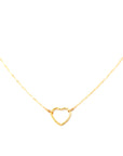 The Shimmer Heart Necklace