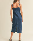 The Indy Denim Knee Length Dress