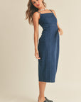 The Indy Denim Knee Length Dress
