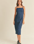 The Indy Denim Knee Length Dress