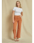 The Isa High-Rise Wide Leg Jeans