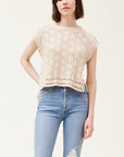 The Isla Crochet Sweater Vest