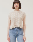 The Isla Crochet Sweater Vest