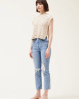 The Isla Crochet Sweater Vest
