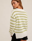 The Jaz Stripe Knit Sweater