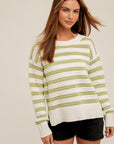 The Jaz Stripe Knit Sweater