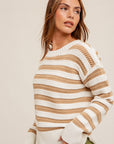 The Jaz Stripe Knit Sweater