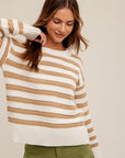 The Jaz Stripe Knit Sweater