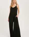 The Lenu Criss-Cross Wide Leg Jumpsuit