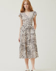 The Lilith Smocked Midi Dress