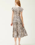 The Lilith Smocked Midi Dress