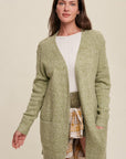 The Lila Double Pocket Knit Cardigan