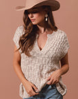 The Lucy Loose Knit Sweater Top