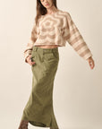 The Mailie Floral Striped Sweater