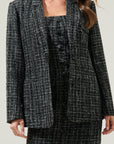 The Margaret Tweed Blazer + Mini Dress Set - Sold Separately