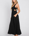 The Maribeth Side Cutout Maxi Dress