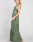 The Maribeth Side Cutout Maxi Dress