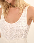 The Amelia Crochet Bodice Jumpsuit
