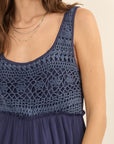 The Amelia Crochet Bodice Jumpsuit